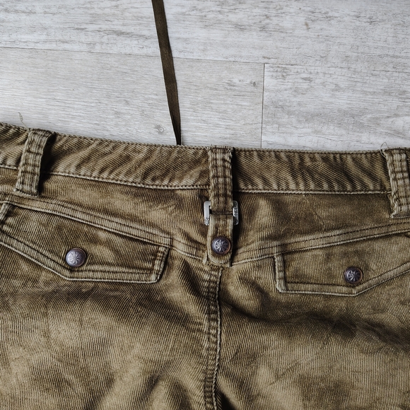 Olive Green Casual Pants - Picture 6 of 7